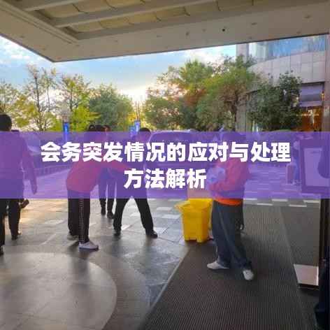 会务突发情况的应对与处理方法解析