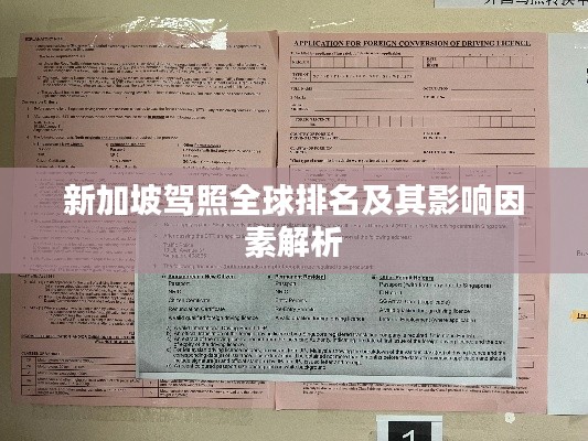 新加坡驾照全球排名及其影响因素解析