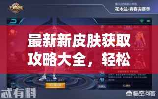 最新新皮肤获取攻略大全，轻松获取心仪皮肤！