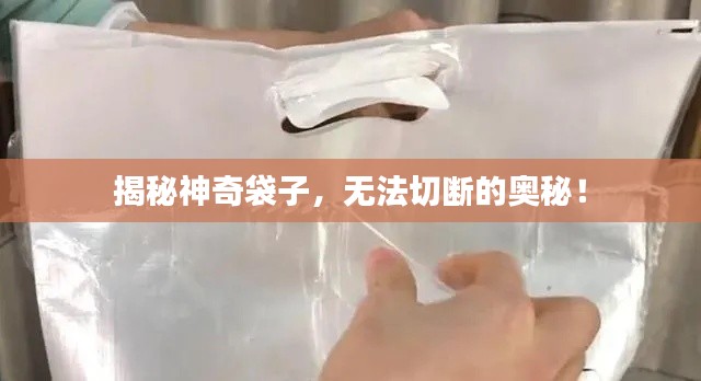 揭秘神奇袋子,无法切断的奥秘!