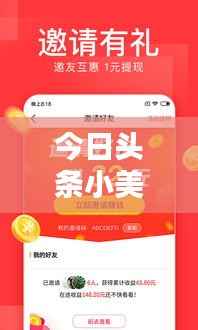 今日头条小美新闻，聚焦热点，实时传递最新资讯动态