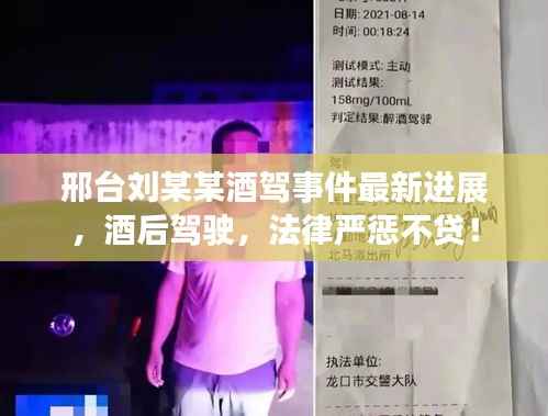 邢台刘某某酒驾事件最新进展,酒后驾驶,法律严惩不贷!