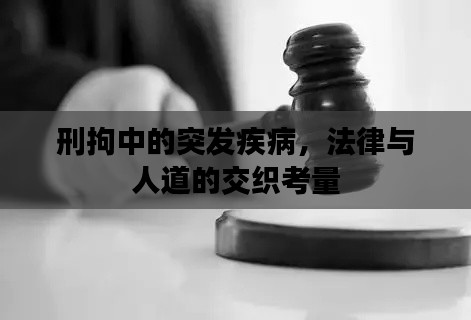 刑拘中的突发疾病，法律与人道的交织考量