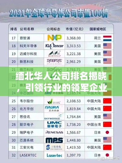 缅北华人公司排名揭晓，引领行业的领军企业榜单