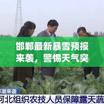 邯郸最新暴雪预报来袭,警惕天气突变!