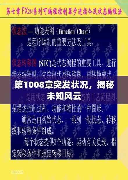 第1008章突发状况，揭秘未知风云