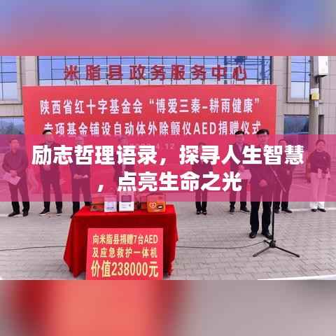 励志哲理语录，探寻人生智慧，点亮生命之光