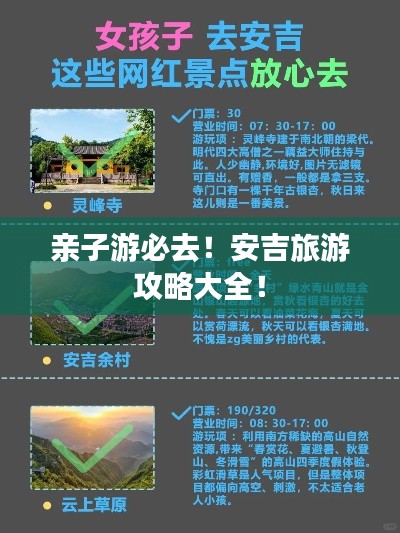 亲子游必去!安吉旅游攻略大全!