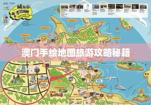 澳门手绘地图旅游攻略秘籍