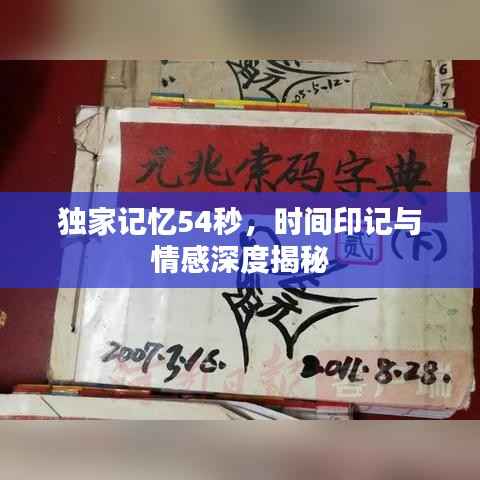 独家记忆54秒,时间印记与情感深度揭秘