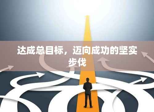 达成总目标，迈向成功的坚实步伐
