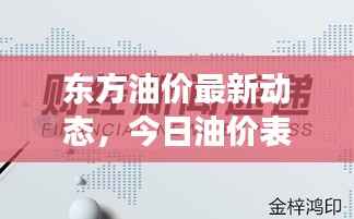 东方油价最新动态，今日油价表与市场走势深度解析