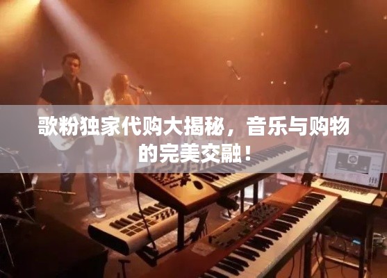 歌粉独家代购大揭秘，音乐与购物的完美交融！